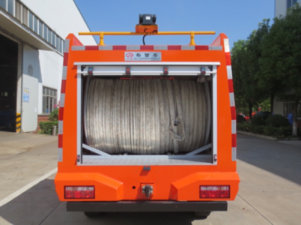 北汽勇士布管車(水帶敷設(shè)車)